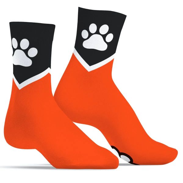 SneakXX Sneaker Socks PAW Orange