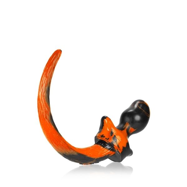 Oxballs PUG Puppy Tail schwarz orange S