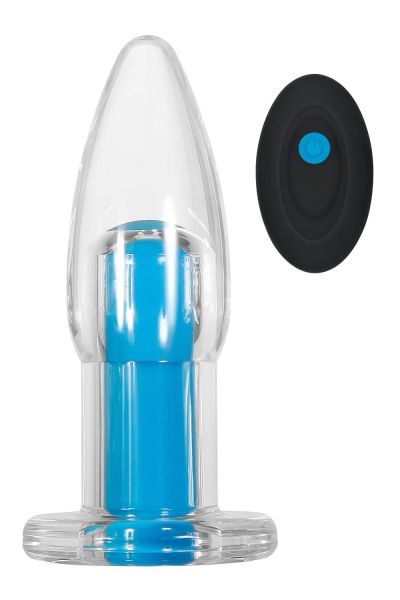 Gender X Electric Blue Analplug mit Vibration