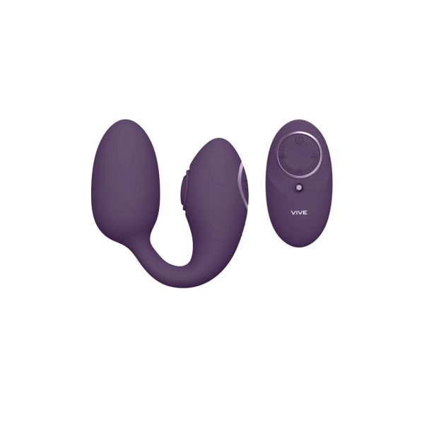 VIVE Aika - Pulse Waves and Vibrating Love Egg - Purple