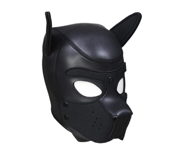 OUCH! Neoprene Puppy Maske schwarz