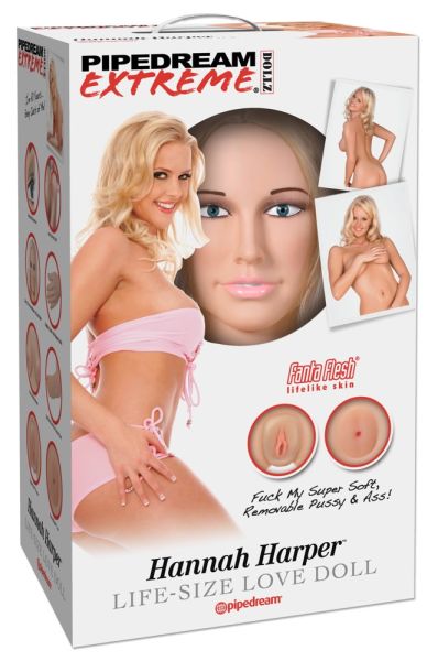 Pipedream Extreme Dollz Hannah Harper Life-Size Love Doll