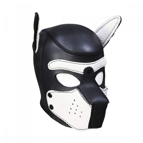 Kinky Puppy Neoprenhaube weiß