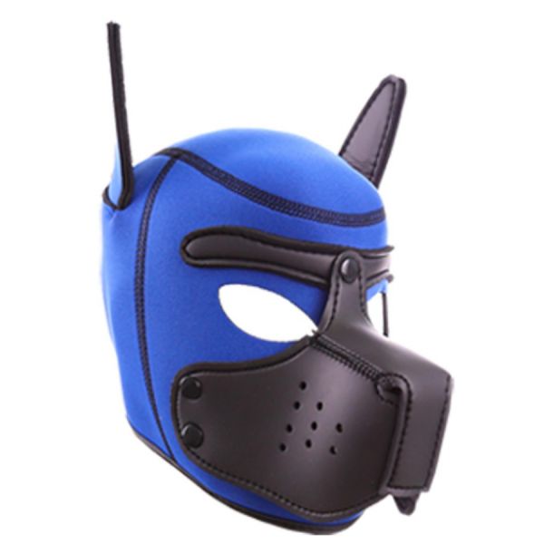 Kinky Puppy Neoprenhaube blau-schwarz