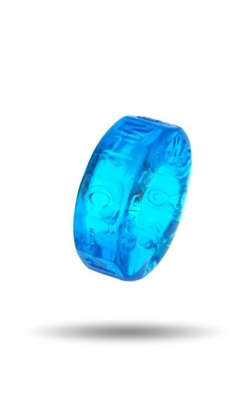 Sprocket Ice-blue Penisring