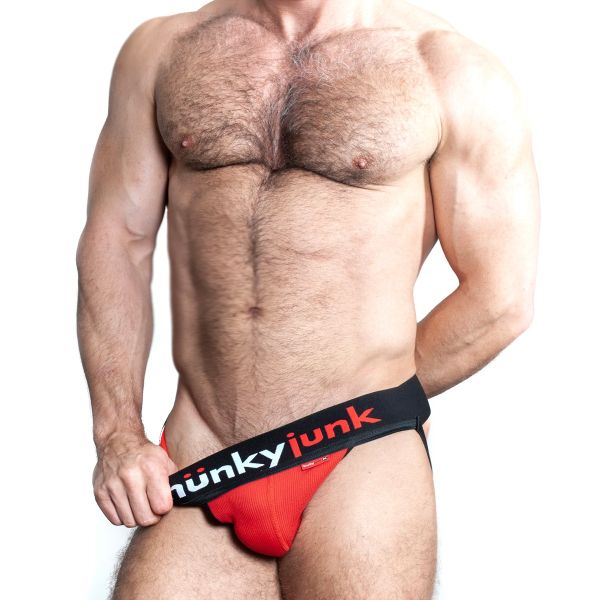 Oxballs OXJOK HUNKER Comfy Pouch Slider Jock red S bis XL