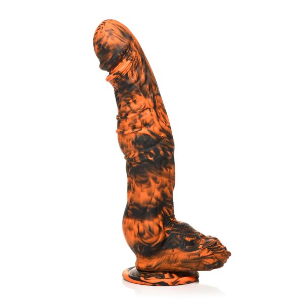 XR Brands Swamp Monster Scaly Silicone Dildo