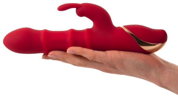 You2Toys Rabbitvibrator mit 2 Massageringen 13