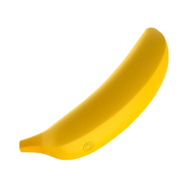 Gemüse Bananen Vibrator aus Softsilikon 10 Vibrationsmodi