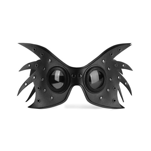 KinkHarness Wingy-Maske Schwarz