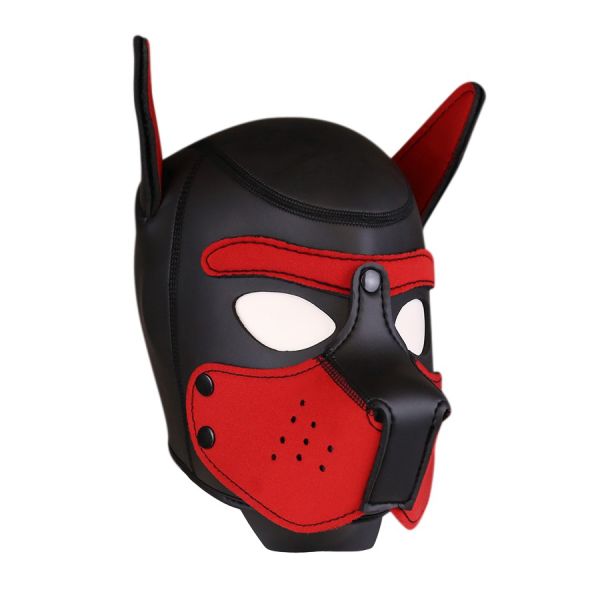 Kinky Puppy Neoprenhaube rot