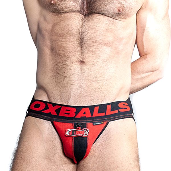 Oxballs OXJOK FISTERJOCK rubber fist Jock black-red S bis XL