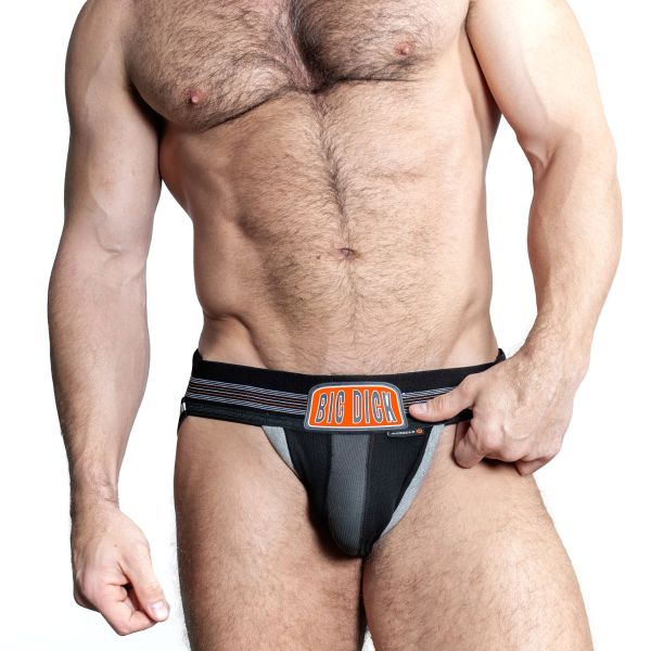 Oxballs OXJOK BULGER Pumper Slider Jock black iron S bis XL