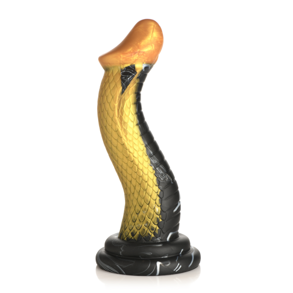 XR Brands TGolden Snake - Silicone Dildo