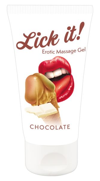 Lick it Erotic Massage Gel Chocolate