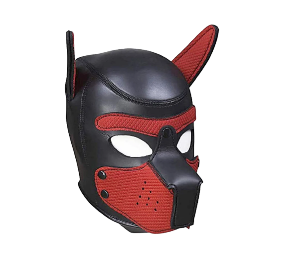 OUCH! Neoprene Puppy Maske rot