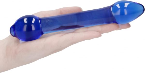 Chrystalino Dildo blau 18cm