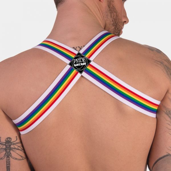 BARCODE Berlin elastischer Harness pride