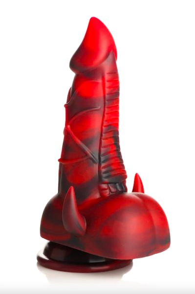 XR Brands Swamp Monster Scaly Silicone Dildo